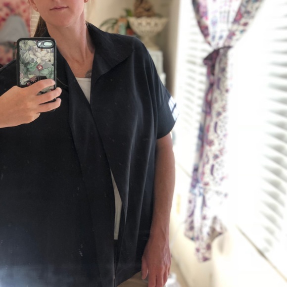 Natori • Black Silky Bed Jacket Kimono NWOT - Picture 5 of 6